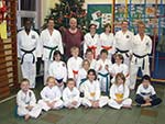 The class and Shihan Stanhope